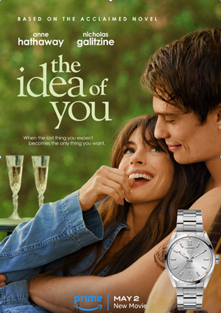 タグ・ホイヤー カレラ デイトがアン・ハサウェイとニコラス・ガリツィン主演の最新作「アイデア・オブ・ユー ～大人の愛が叶うまで～」に登場