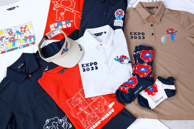大阪・関西万博公式ライセンス商品　第3弾ミャクミャクゴルフグッズ発売