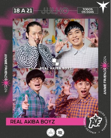 METEORA st.所属「REAL AKIBA BOYZ」夏の海外フェス第一弾！昨年に続いてブラジルアニメフレンズへ出演決定！YouTube総再生数5億回を突破・10月の武道館2次先行が絶賛受付中