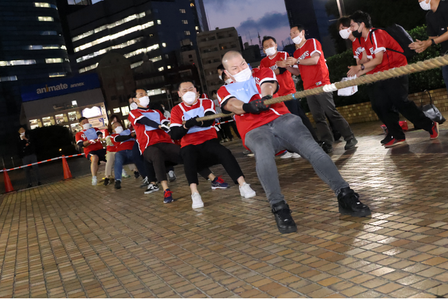 オフィス回帰 出社頻度が高まる中でウェルビーイングを高め 社内外のコミュニケーションの場に ＜第3回サンシャインシティ綱引き大会＞