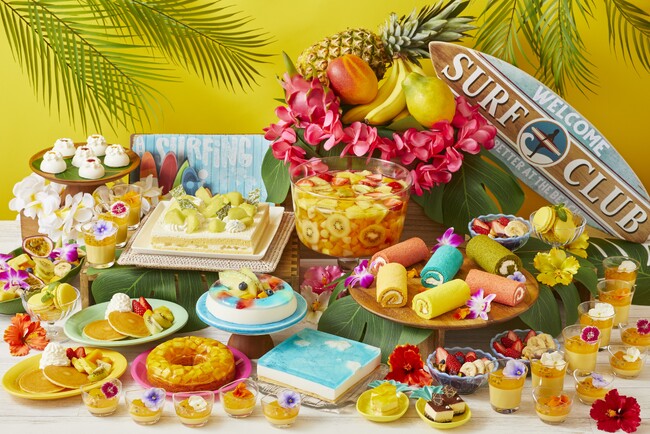 【リーガロイヤルホテル（大阪）】ENJOY！ハワイの夏到来、トロピカルスイーツでバカンス気分「ハワイアンスイーツビュッフェ」