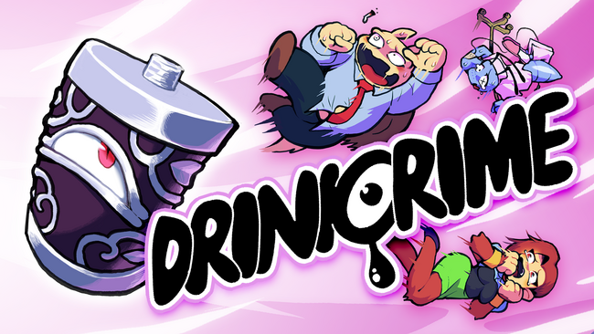 喋る酒瓶と一緒に罪人を追い詰めろ!推理型ADV『DRINKRIME』がroom6からリリース決定!