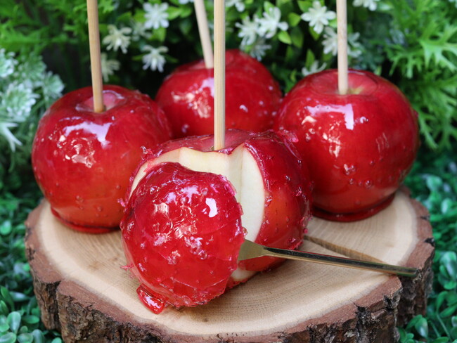 りんご飴専門店【代官山Candyapple】と【サクマドロップス】待望の飴×りんご飴の奇跡のコラボ商品が6月1日から期間限定で販売開始