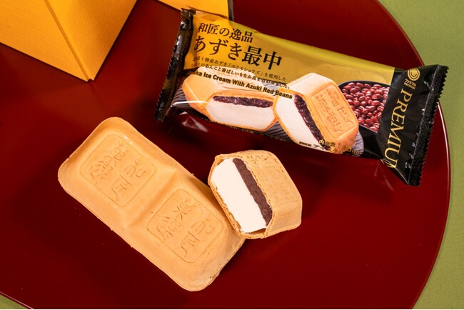 「ファミマルPREMIUM」から初のアイスクリーム「和匠の逸品　あずき最中」が新登場！～素材と味わいにこだわった贅沢アイスクリームが誕生～