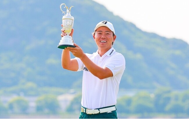 木下稜介選手が世界最古のメジャーへと続く大会『～全英への道～ミズノオープン』にて優勝！