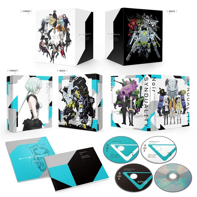 アニメ・ゲーム・ホビーが連動して展開される「SYNDUALITY」プロジェクトTVアニメ『SYNDUALITYNoir(シンデュアリティ ノワール)』Blu-ray BOX 第１巻を５月２９日に発売