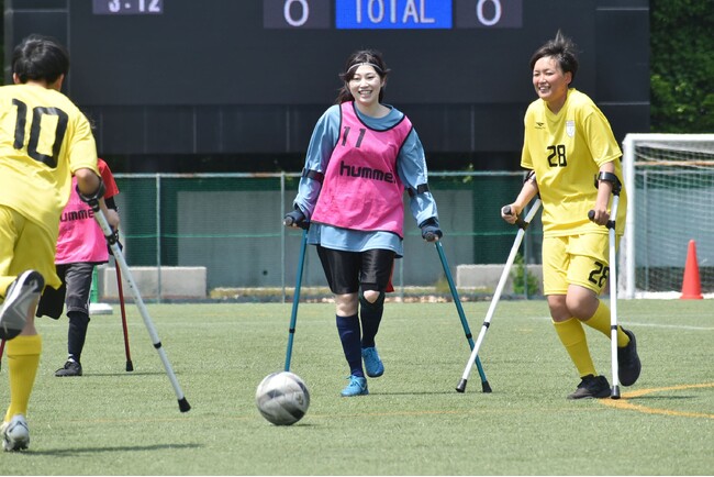 アンプティサッカーレオピン杯、「男女共に楽しめるスポーツに」