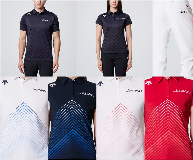 『デサント』から2024年ゴルフジャパンナショナルチームモデルを5月28日（火）に発売。テーマは「ジャポニスム」。全米プロゴルフ選手権優勝のザンダー・シャウフェレも認める独自開発の機能性を搭載