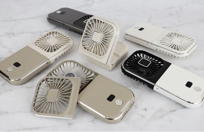 カバーが外せてお手入れ簡単!5wayスタンドネックファンがさらに使いやすくなって登場!