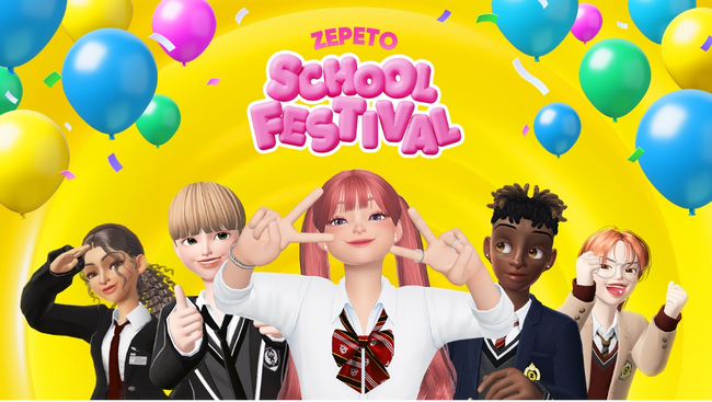 【ZEPETO】公式初の大型バーチャルイベント「ZEPETO SCHOOL FESTIVAL」を開催！
