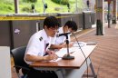 「粗暴犯対応訓練」当日の様子③ 「粗暴犯対応訓練」当日の様子③