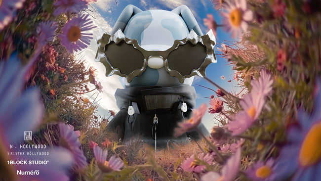 1BLOCKがN.HOOLYWOOD × Numero TOKYOとデジタルファッションでコラボレーション。～フィギュアを取り入れたフィジタル体験も提供～