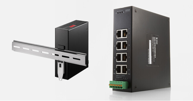 IEEE802.3bt（Class8）準拠、最大90W/ポートのPoE給電に対応した産業用PoEスイッチングハブを発売