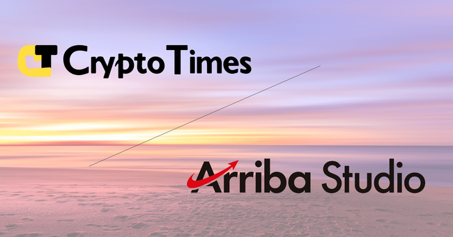 Arriba Studioが「CryptoTimes」と包括的なパートナーシップを発表