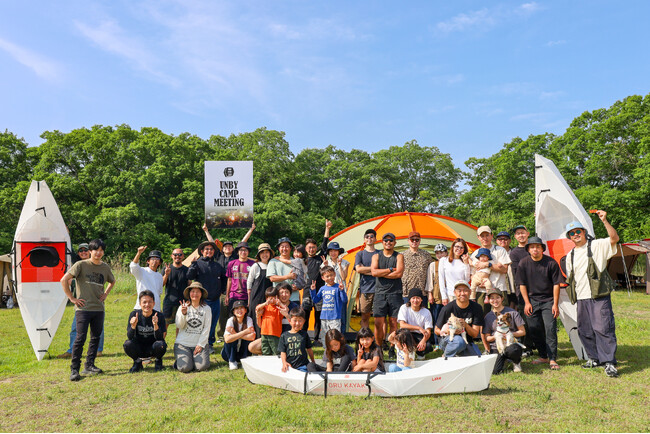【イベントレポート】眼前に広がる千丈寺湖でカヤック体験も。＜ UNBY STORE 三田店 ＞ でオフラインキャンプイベント「UNBY CAMP MEETING Vol.3」を開催！