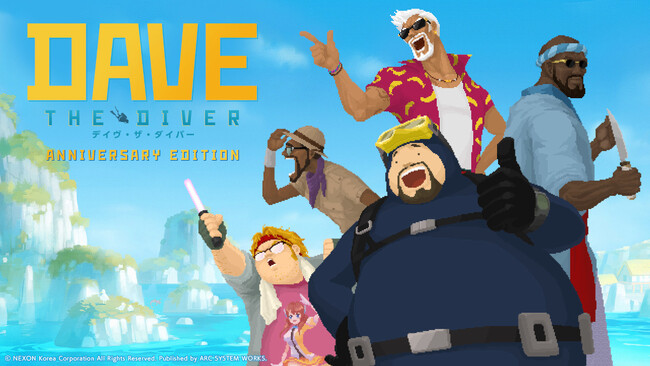 『デイヴ・ザ・ダイバー』のNintendo Switch(TM)パッケージ版が本日発売！