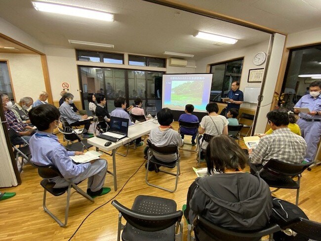ホタルの観察会