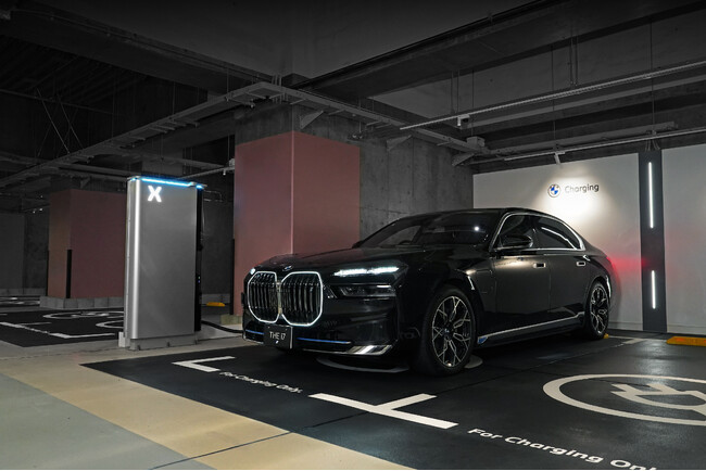 「麻布台ヒルズ」にBMW Destination Charging として超急速EV充電施設をオープン