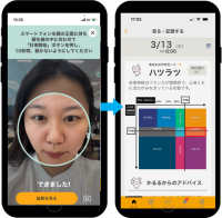 PHRシステム「カルテコ」で社員の健康管理へ　スマホで10秒顔を撮影、自律神経と睡眠の質の関係を見える化