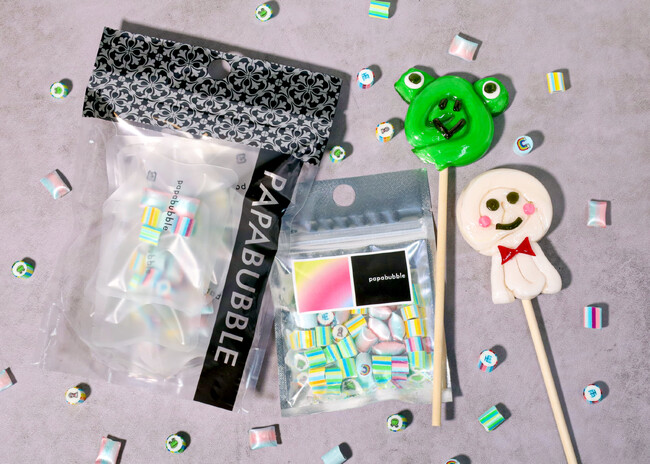 梅雨の「雨」の日を“ワクワク”に変える、てるてる坊主などの「あめ」シリーズ　ジメジメ感を吹き飛ばす、サッパリ爽快な全3種　PAPABUBBLEの梅雨ラインナップ、6月6日より発売