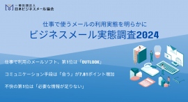 「ビジネスメール実態調査2024」発表