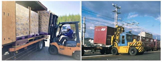 物流2024年問題および環境負荷低減に向けた取り組み 貨物鉄道輸送を活用したモーダルシフトを推進～プライベートブランド「ファミマル 新潟県津南の天然水」で実施～