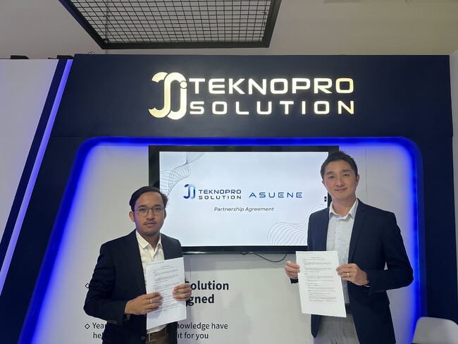 アスエネAPACと、インドネシアで製造業DXを推進するSIer企業のTeknoproがパートナーシップ契約を締結