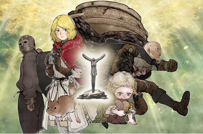 アクションRPG『ELDEN RING』をもとにした、ほのぼのコメディ漫画が登場！　『ELDEN RING 遠き狭間の物語』2024年7月4日（木）より連載開始！