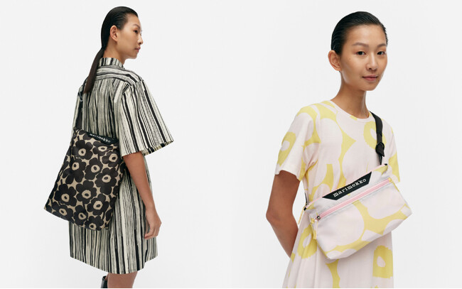 [マリメッコ] 新作バッグシリーズ Neat bag が登場。メインにもサブにも使える機能的なパッカブルデザイン。