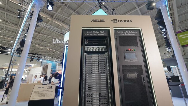 ASUS、COMPUTEX2024でNVIDIA GB200 NVL72搭載のESC AI PODを発表 