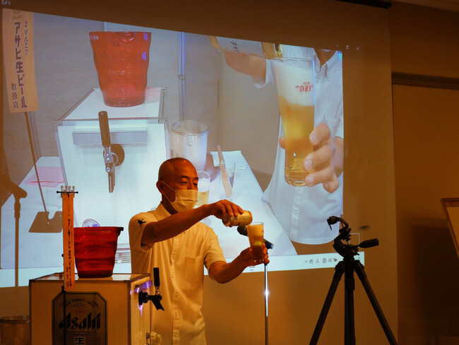 【都ホテル 尼崎】ビールスタンド重富のマスター重富寛氏を講師に迎え 第三回「重富教授の生ビール大学」を開講