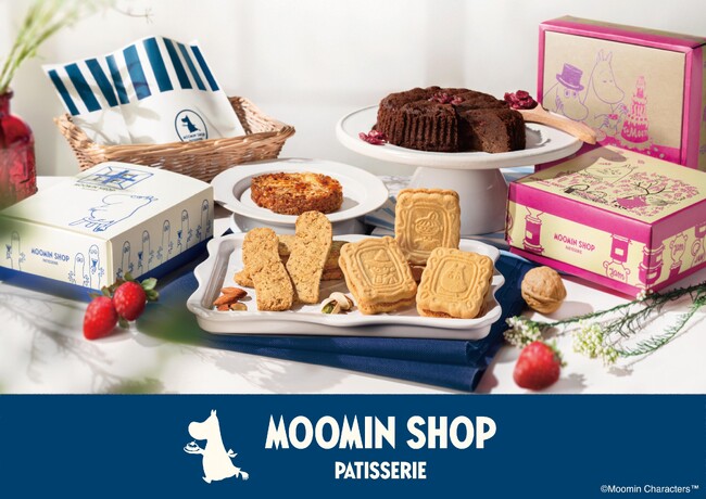 【大丸梅田店 初出店】ムーミン史上初の公式パティスリー〈ムーミンショップ パティスリー〉が期間限定OPEN! 発売2カ月で累計販売数10万個超えのクリームサンドクッキーも登場。