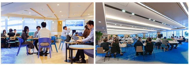 社員食堂「ライン虎ノ門」をリニューアルオープン