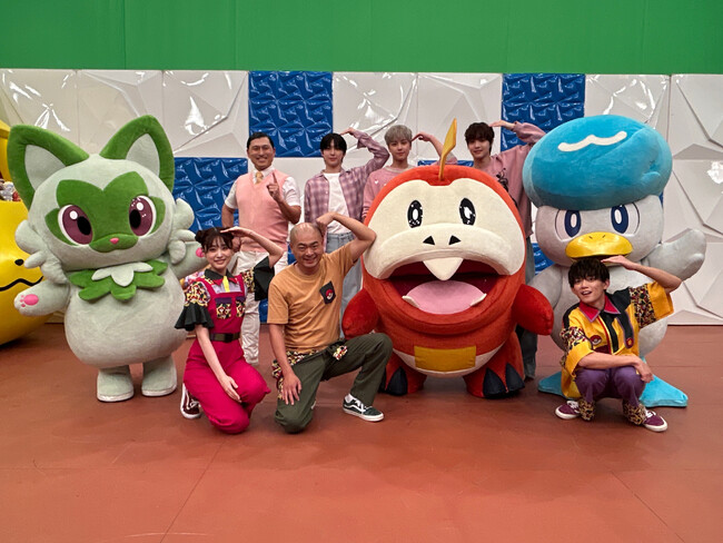 &TEAMが再びポケどこに登場！　オードリー春日さんと一緒に、2週連続で大盛り上がり！