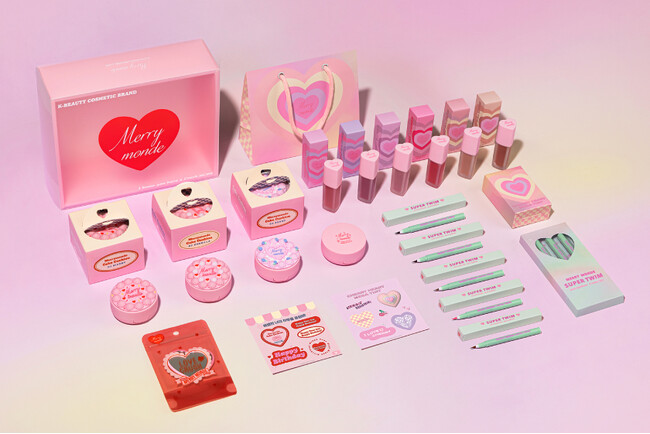 韓国発のコスメブランド「Merry monde(メリーモンド)」より期間限定セット新登場！2024年6月7日からシンビ韓国セレクトショップにて限定発売