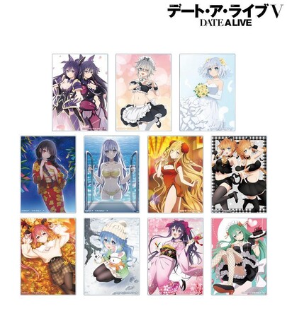 アニメ「デート・ア・ライブV」のトレーディングカレンダーイラストアクリルカード、カレンダーイラストキャンバスボードなどの受注を開始！！アニメ・漫画のオリジナルグッズを販売する「AMNIBUS」にて