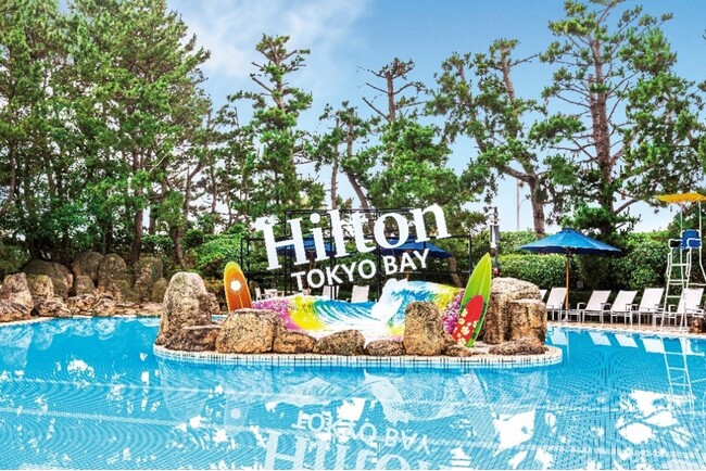 ヒルトン東京ベイ、リゾート気分で楽しむフォトジェニックな「ガーデンプール」　6月15日（土）より夏季限定でオープン