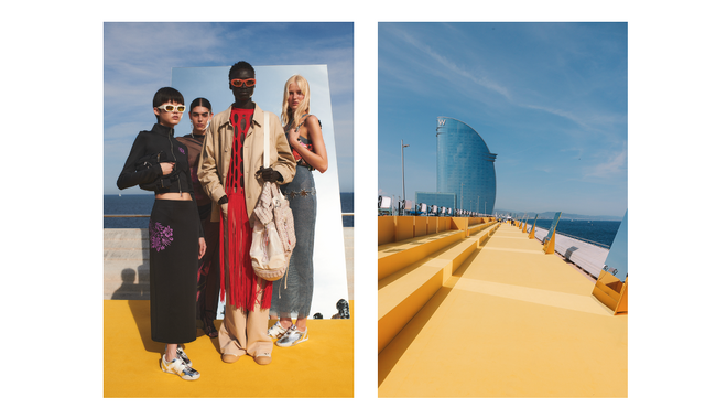 【Desigual News】バルセロナにて華麗な2025年春夏コレクション ファッションショーを開催！ - ブランドの過去、現在、未来へのオマージュを表現 -