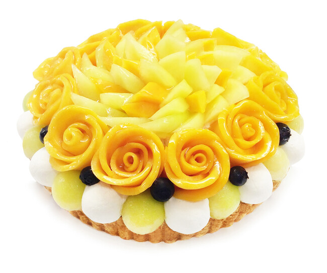 【カフェコムサ】お父さんへの想いをマンゴーの花束に込めて!「父の日限定ケーキ」が登場