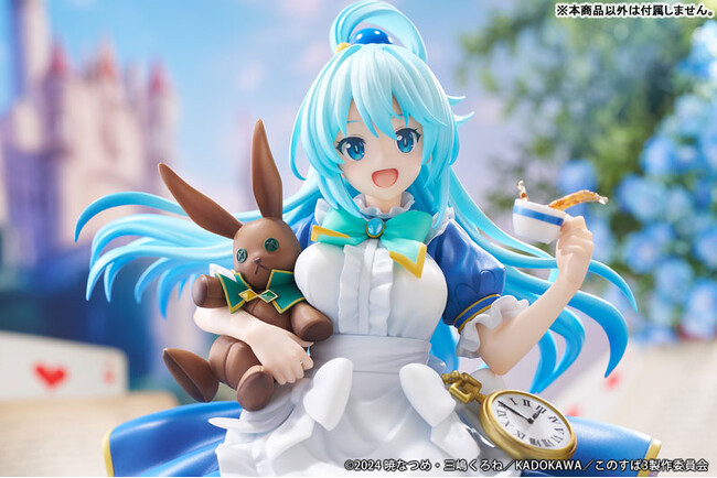 TVアニメ『この素晴らしい世界に祝福を！3』より、「アクア おとぎ話ver.」がフィギュアとなって登場。あみあみにて予約受付中。