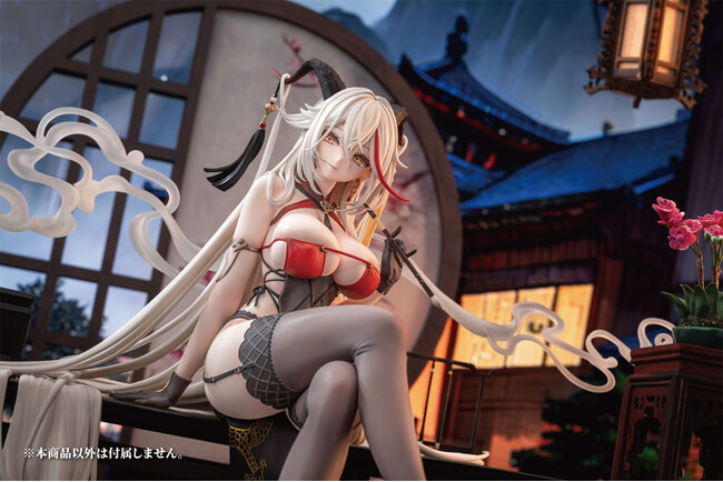 『アズールレーン』より、「エーギル 祥雲に昇る金龍Ver.」のフィギュアが登場。あみあみにて予約受付中。