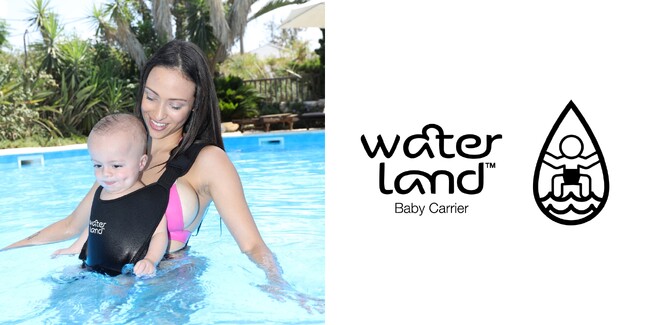 Tシャツのように着脱できる新感覚ベビーキャリア！アメリカ発の水陸両用で使える抱っこ紐ブランド「WaterLand(ウォーターランド) 」が日本初上陸