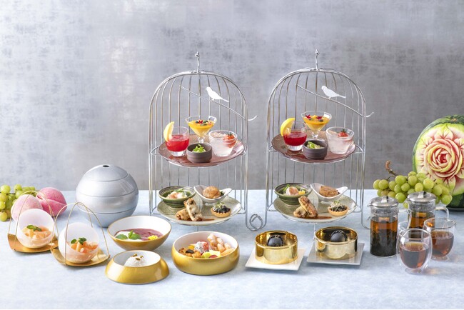 夏らしい爽やかでスパイシーなセイボリー＆旬のフルーツを使用したデザートを堪能　中国料理「王朝」 夏のチャイニーズアフタヌーンティーの提供を開始
