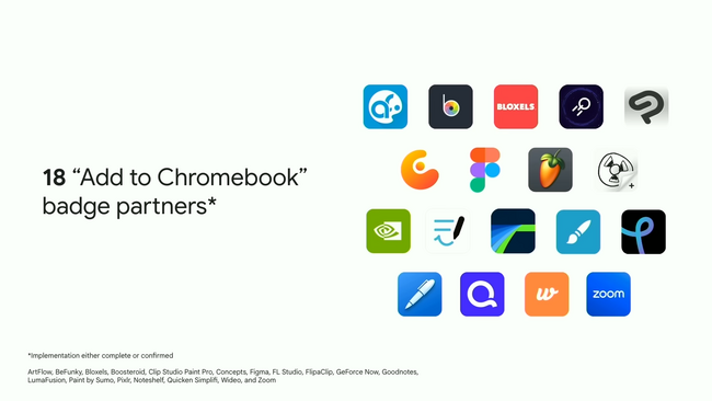 「CLIP STUDIO PAINT」がGoogleのChromebookに最適化されたアプリの証明となる「Add to Chromebook」バッジを取得