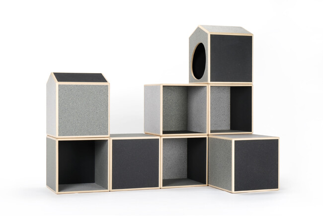 サステナブルな環境に配慮した家具【PANECO(R) BOX シリーズ】デザイン：五十嵐久枝 | 資源循環型繊維リサイクル『PANECO(R)』
