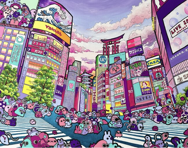 スペイン生まれ日本育ちのアーティストElenaが伊勢丹新宿店で「Elena Solo Exhibition　-Bon voyage!-」を初開催！