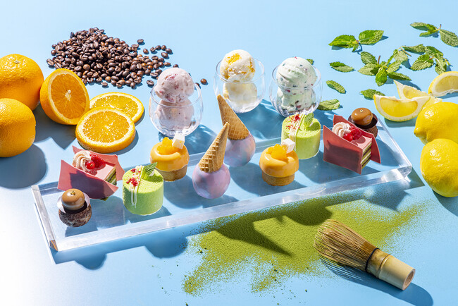 キンプトン新宿東京 × サーティワン アイスクリーム コラボレーション第2弾！ 食材・スイーツ・アイスクリームをかけ合わせたアフタヌーンティー が夏仕様で登場