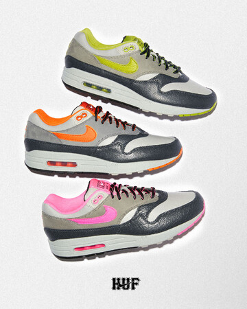 「HUF X NIKE AIR MAX 1」スペシャルコラボをリリース！
