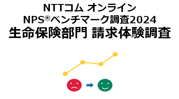 生命保険の請求体験を対象にしたNPS(R)ベンチマーク調査2024の結果を発表。NPS1位はソニー生命