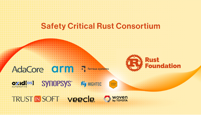 TECHFUND、ArmやWoven by Toyotaらと共にプログラミング言語「Rust」によるセキュリティ向上のためのコンソーシアムに参画
